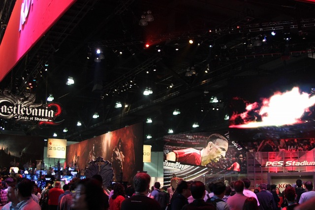 【E3 2013】キャッスルヴァニアとウイニングイレブンが盛況！コナミブースフォトレポート