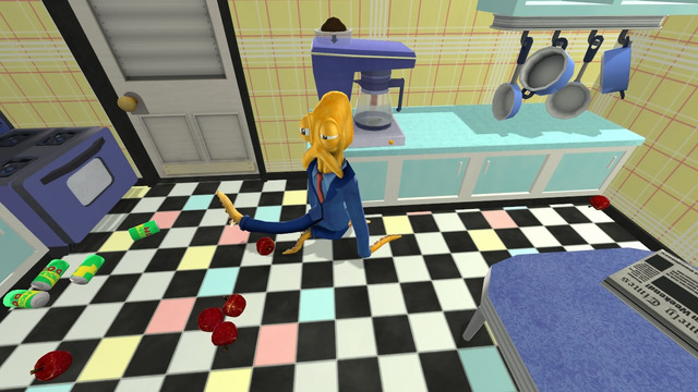 【E3 2013】お父さんはタコ人間？異色のPS4タイトル『Octodad: Dadliest Catch』プレイレポ