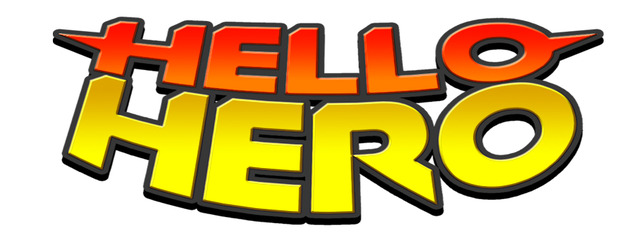 『HELLO HERO』ロゴ
