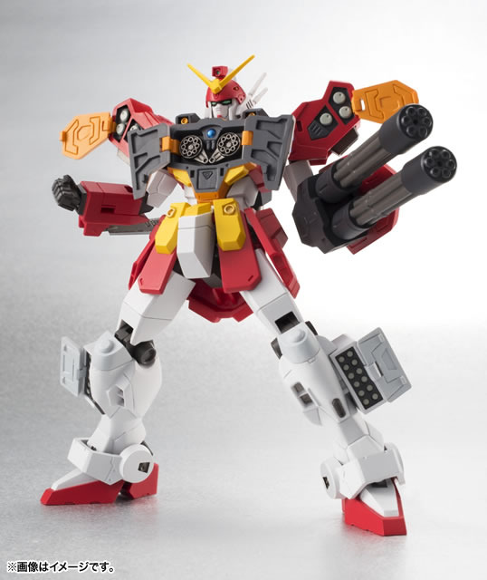 ROBOT魂「ガンダムヘビーアームズ改」発売、ボーナスパーツとしてダブルビームガトリングが追加で付属