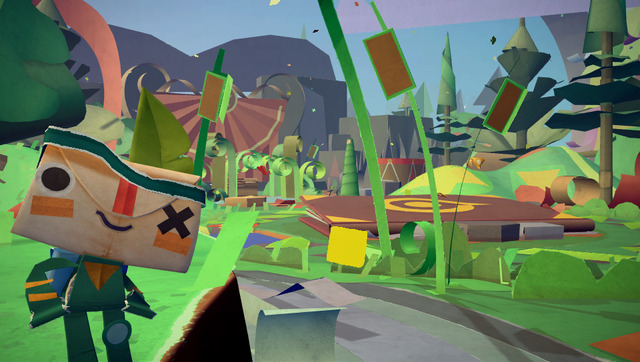 ゲームとリアルの協力プレイ？！新作アクションAVG『Tearaway ～はがれた世界の大冒険～』で神様になろう