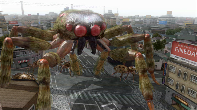 超巨大蜘蛛型生物