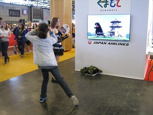 【ジャパンエキスポ2013】くまモン&ケロロ軍曹の最強コラボ！大人気の熊本ブースをレポート