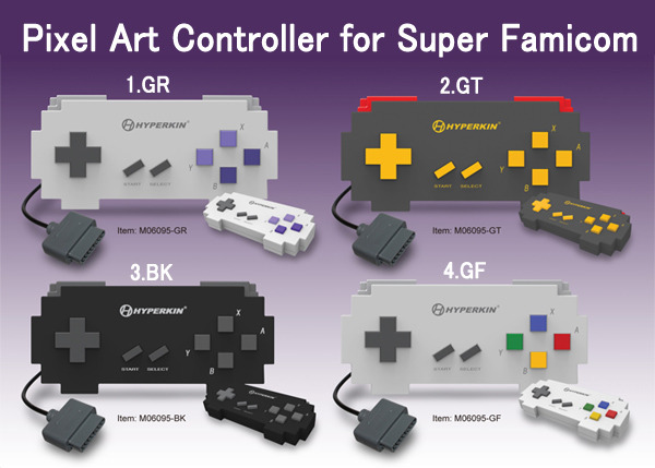 PIXEL ART CONTROLLER FOR SNES