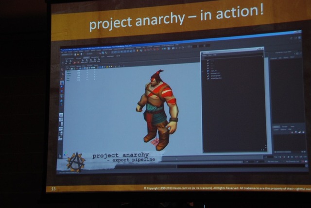 【GTMF2013】AAAタイトル向けのゲームエンジンを無料で公開！　Project Anarcyの全容とは