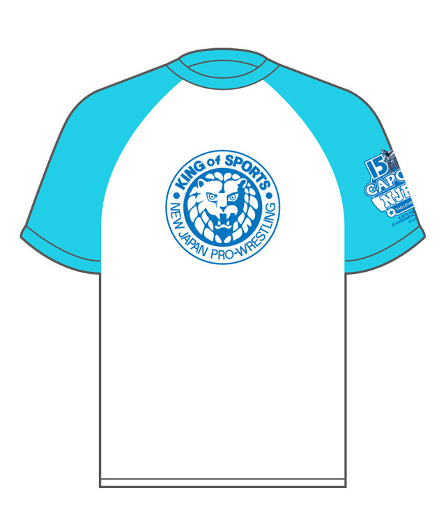 逆転裁判5×NJPW コラボTシャツ（前）