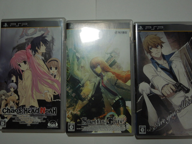 『Chaos;HEAD NOAH』『STEINS;GATE』『Are you Alice?』