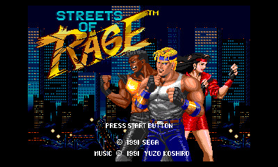 海外版『Streets of Rage』も収録