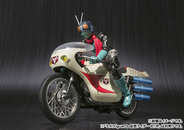 S.H.Figuartsに仮面ライダー1号の高性能専用マシン「サイクロン号」が登場