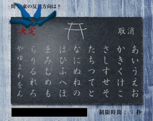 恐怖の一部を一足先に体験!?『トワイライトシンドローム』コックリさんクイズ公開