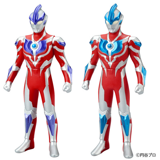 「ウルトラマンギンガ」の7つの技を表したソフビ人形7体セットが商品化