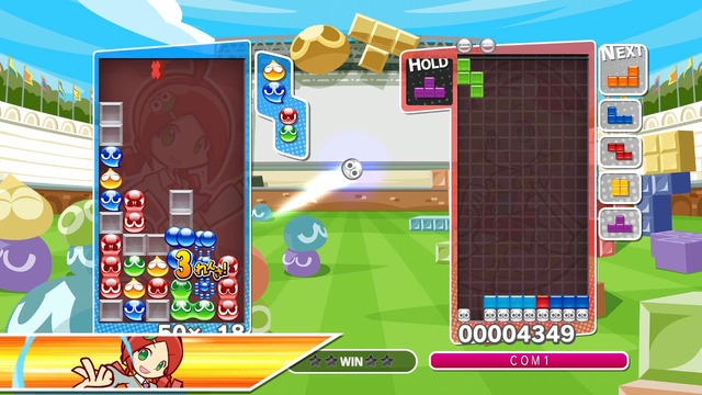 【東京ゲームショウ2013】『ぷよぷよテトリス』対戦中にゲームが入れ替わる！？『ぷよぷよ』と『テトリス』の夢のコラボ実現