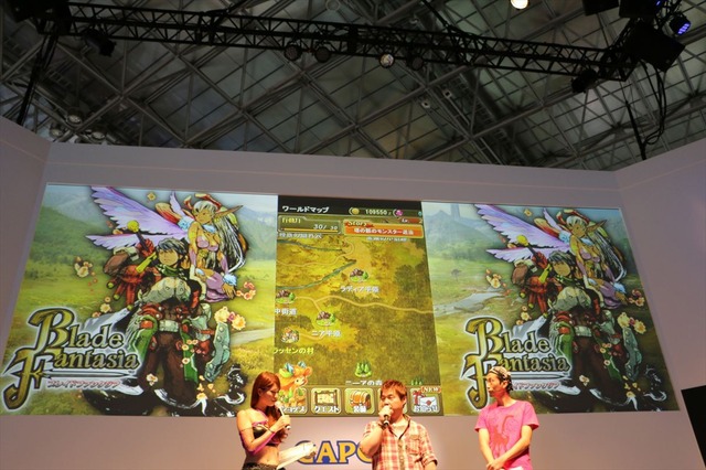 【東京ゲームショウ2013】『DmC』『逆裁5』江城P×『ブレス』池原Dがおくる本格RPG『ブレイドファンタジア』9月26日配信へ