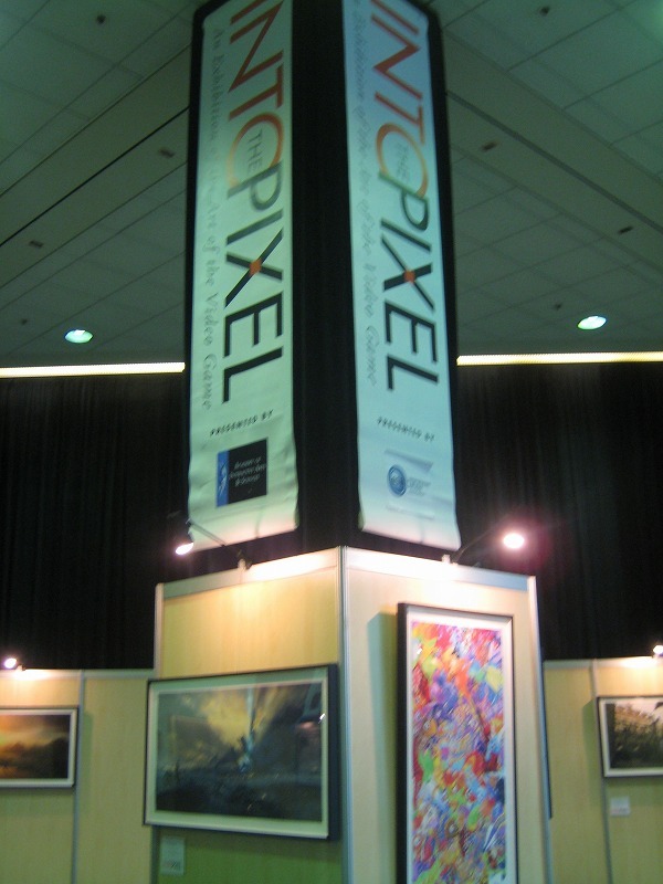 【E3 2008】ウエルカムレセプション&「Into the Pixel」除幕式