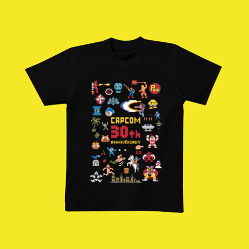 CAPCOM 30th Tシャツ 80’s