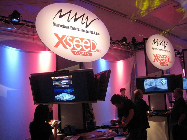 【E3 2008】有野課長も海外進出！マーべラスエンターテイメント、XSEEDブース