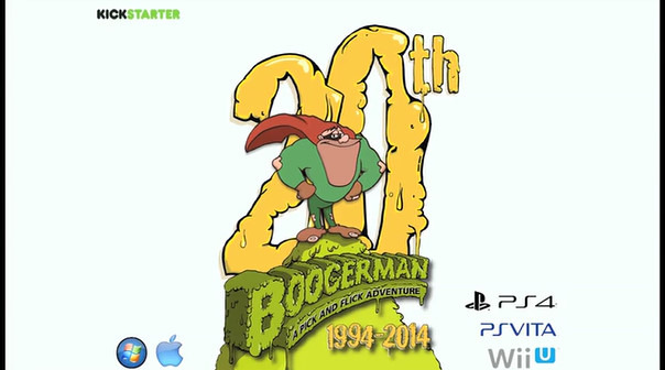 『ブーガーマン』のHDリメイク作『Boogerman 20th Anniversary』、Wii U含むマルチプラットフォームでKickstarter開始