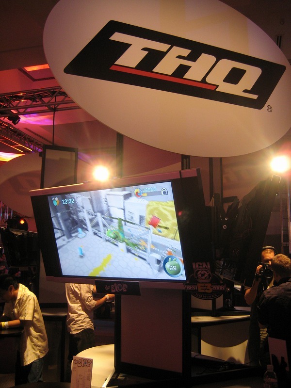 【E3 2008】あのタイトルのDS版も、THQブース