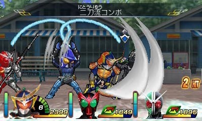 『仮面ライダー トラベラーズ戦記』プレイアブルキャラクターにアクセル・メテオ・バース・ビーストが参戦、序盤のストーリーを3章まで紹介