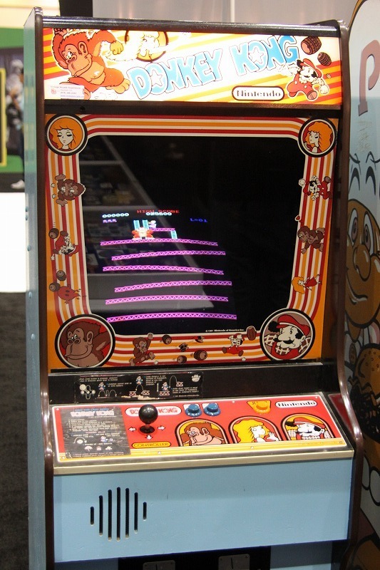 【GDC Next 2013】任天堂ファン必見の『DONKEY KONG』(1981年)やゲームボーイの販促筐体が展示されていた！