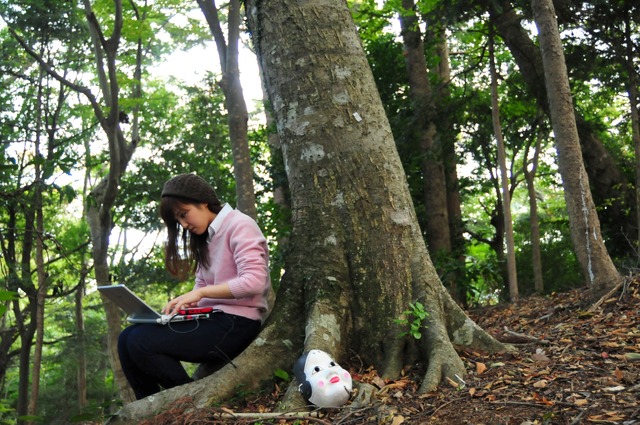 女子は山奥でゲーム実況をキャプれるか