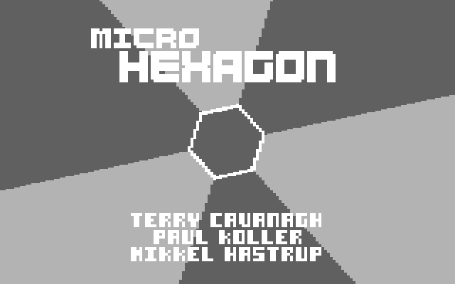 『Super Hexagon』ならぬ『Micro Hexagon』！16KBに現代の技術を詰め込むコモドール64作品コンペ