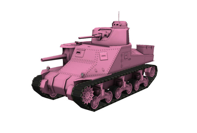 M3中戦車リー（親善試合時）