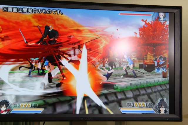 3DS『閃乱カグラ2 ―真紅―』発表！グラフィックリソースを一新し、その全てが立体視に対応 ― 協力プレイも