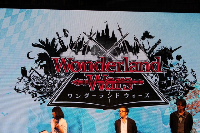 【JAEPO 2014】セガが初公開の新作『WONDERLAND WARS』は
