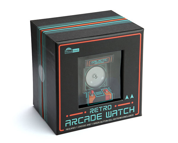 あなたの腕に筐体を、アーケード筐体型腕時計「Classic Arcade Wristwatc」が登場