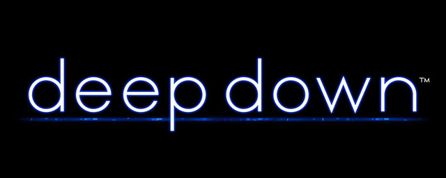『deep down』タイトルロゴ