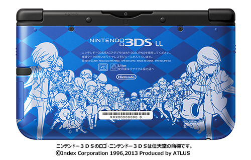 『ペルソナQ』オリジナルデザインの3DS LL本体デザインとパッケージビジュアルを公開