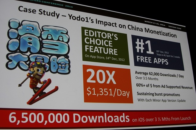 【GDC 2014】F2Pにしたら売上が210倍に『Ski Safari』はいかにして中国人の心を掴んだか?