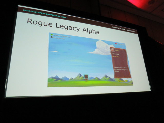 【GDC 2014】懐かしの雰囲気を漂わす横スクロール2DアクションRPG『ローグ・レガシー』はこうして作られた