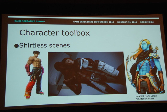 【GDC 2014】女性だって、セクシーな男性キャラクターでゲームしたい！女性シナリオライターによる業界への「異議申し立て」