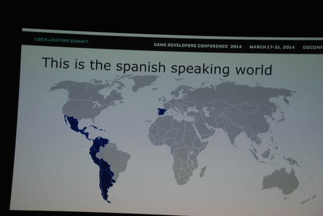 【GDC 2014】「中南米は一つ！」は幻想！？知られざるスペイン語圏のローカライズ事情