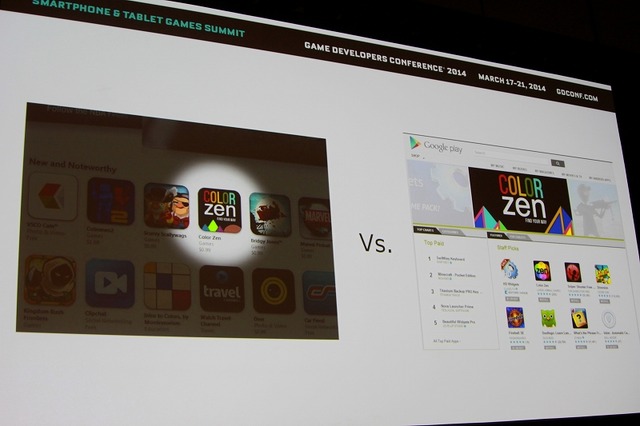 【GDC 2014】色がテーマのパズル『Color Zen』、ゲームジャムでの試作から2週間で公開、高収益への道のり