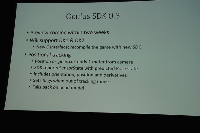 【GDC 2014】最新開発キット「DK2」と、「タイムワープ」で遅延対策に挑むオキュラスリフト