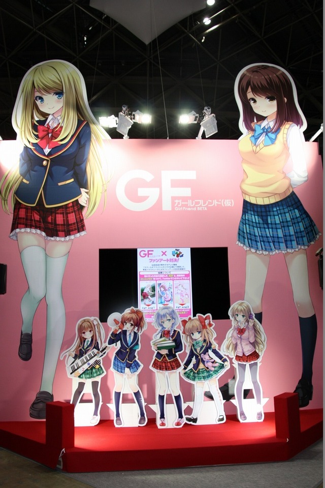 【AnimeJapan 2014】超特大の椎名心実、クロエ・ルメールに会えるーサイバーエージェントブース