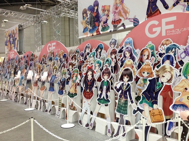 【AnimeJapan 2014】超特大の椎名心実、クロエ・ルメールに会えるーサイバーエージェントブース