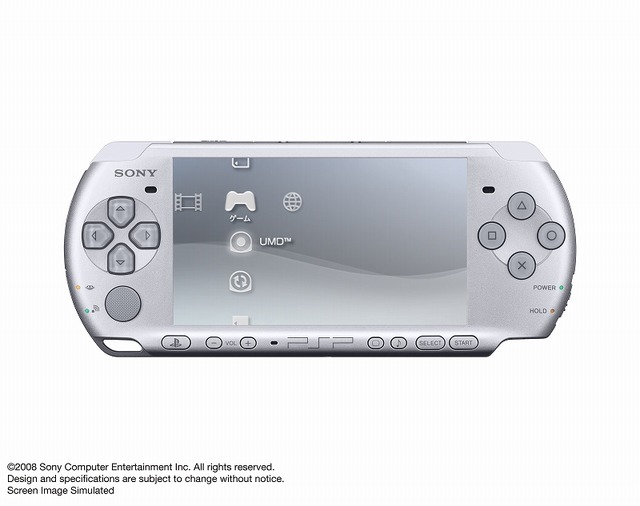新型PSP：正式発売日は10月16日、価格は19,800円