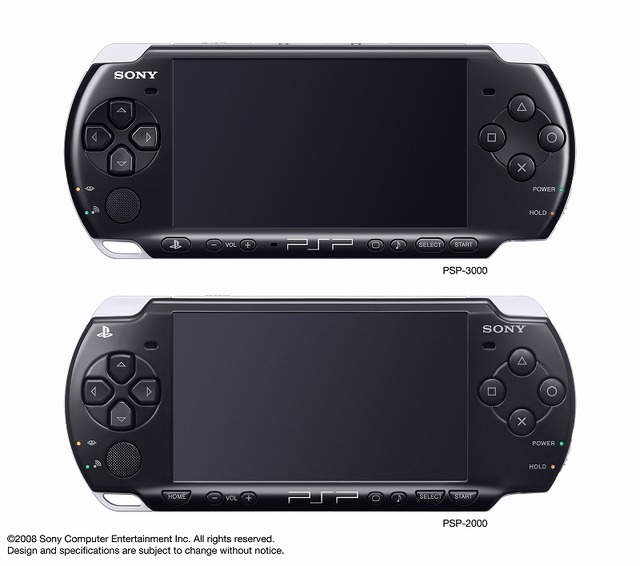 新型PSP：正式発売日は10月16日、価格は19,800円