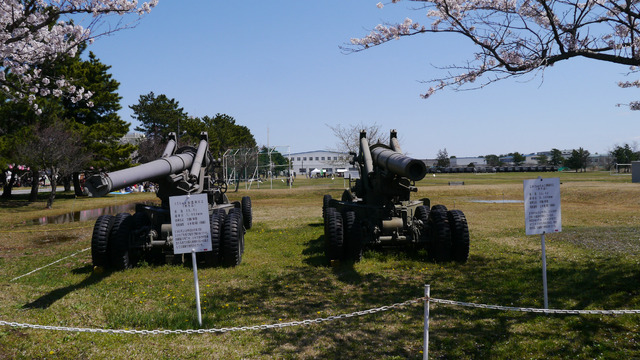 陸上自衛隊土浦駐屯地で戦車と一緒にお花見をしてきた