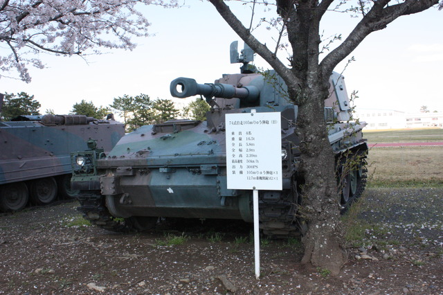 桜に車両に小火器の多数！陸上自衛隊土浦駐屯地をフォトレポート