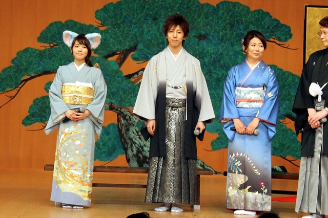 左から福圓美里さん、生田美和氏、樹原孝之介さん