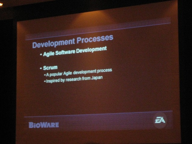 【CEDEC 2008】BioWareの技術者が「最新の米国ゲーム開発プロセス」を紹介