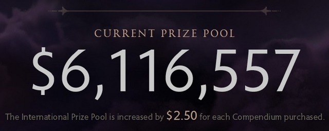 『Dota 2』世界大会The International 2014の賞金総額が600万ドル達成、最高1000万ドルの新たな目標追加