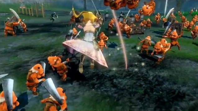 【E3 2014】『ゼルダ無双』刻一刻と変化する戦場、画面分割しない2人同時プレイ、プレイアブルキャラとしてゼルダ姫とミドナ参戦