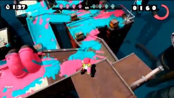 【E3 2014】任天堂、完全新規IP『スプラトゥーン』をWii Uで発表、ヒトがイカに「変身」して「インク」の中を泳ぐ陣取り合戦