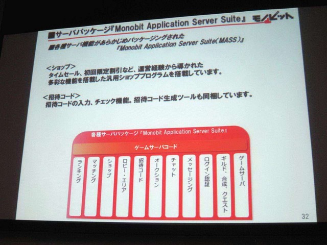 【GTMF 2014】コンソールでもネットワーク対応が進む中、存在感を増すモノビットエンジン